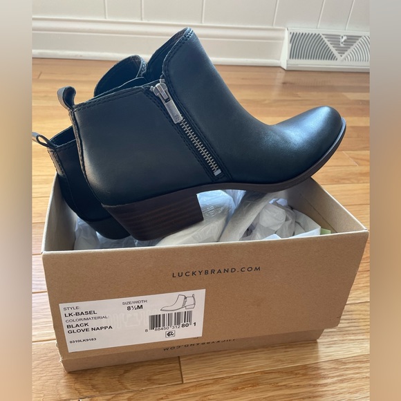 Lucky Brand Women's Basel Ankle Bootie - Picture 1 of 11